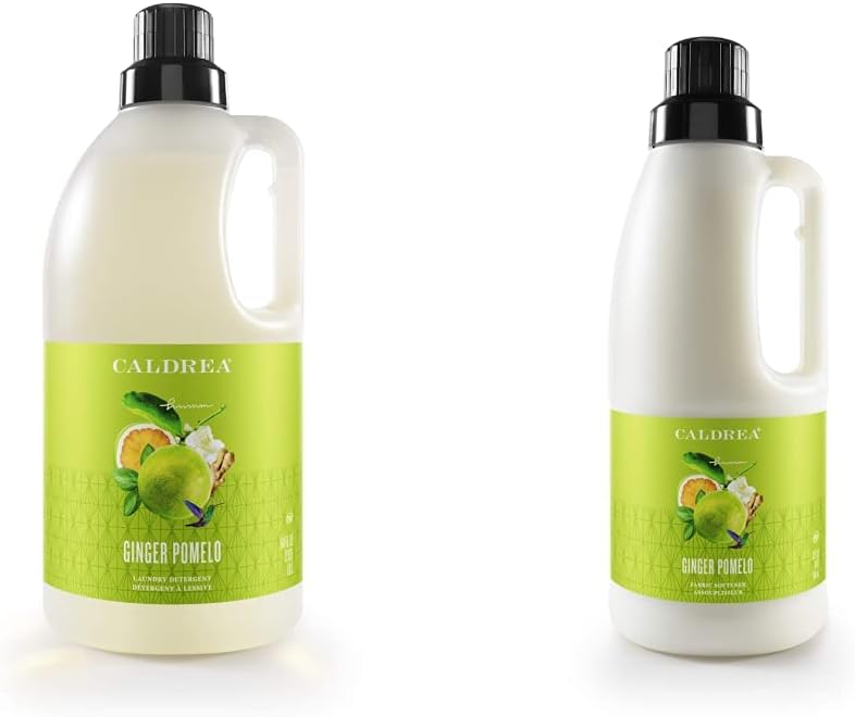 Caldrea-Laundry-Set,-Ginger-Pomelo,-2-ct:-Laundry-Detergent-(64-96