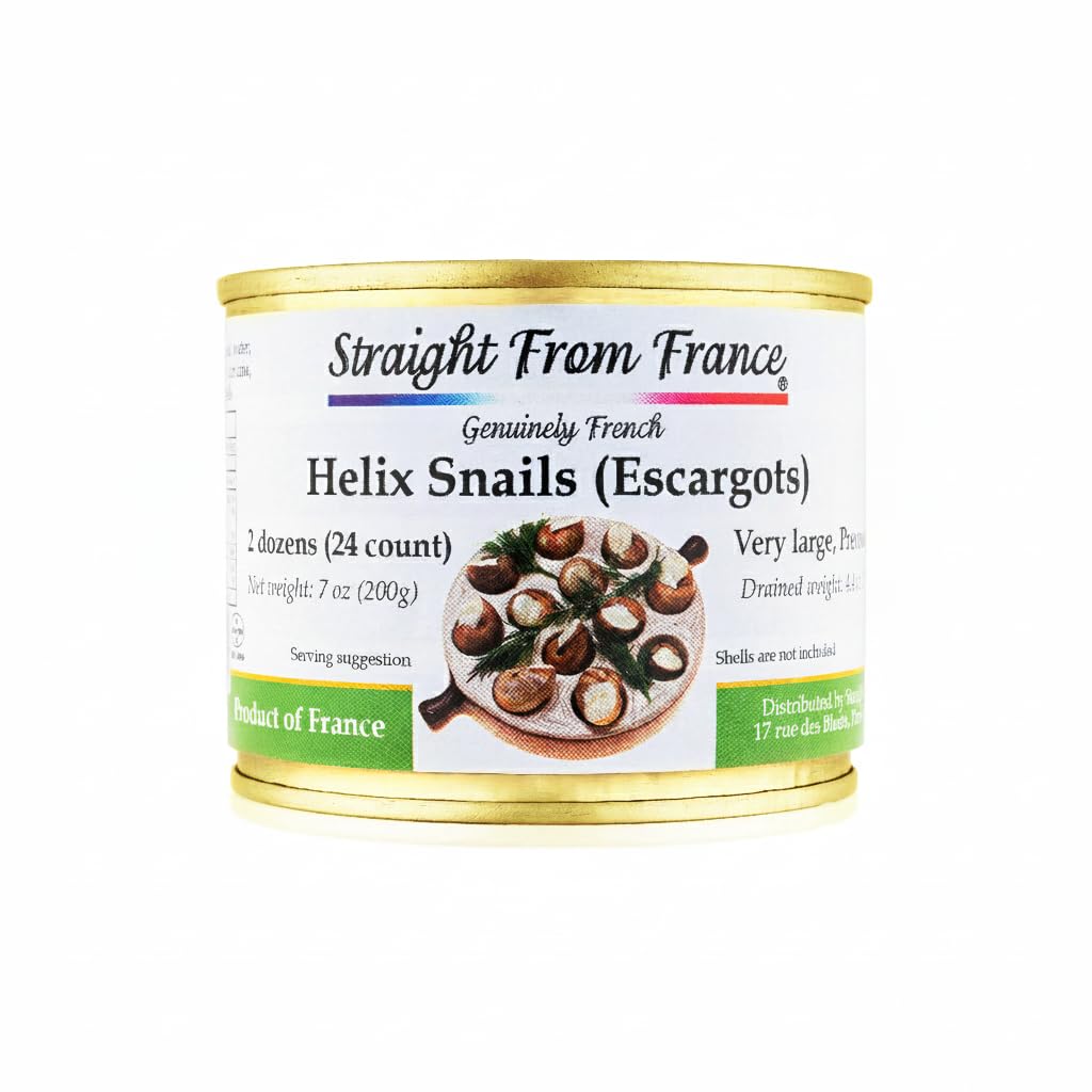 Straight-from-France-Genuinely-French,-French-Helix-Lucorum-Canned-Escargots-Snails,-Keto-&-583