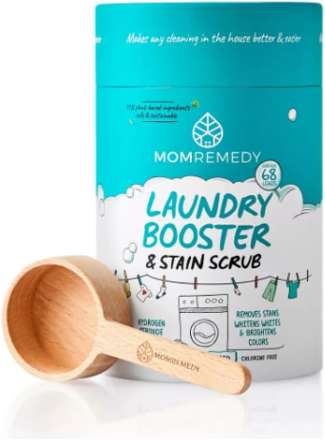 Laundry-Booster-and-Stain-Remover-Scrub,-MomRemedy-Oxygen-Whitener,-Whiten-Whites-and-9