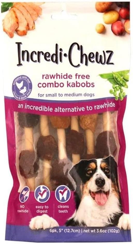 IncrediChewz-Rawhide-Free-5"-Kabobs-Dog-Chew-Treats-w/-80
