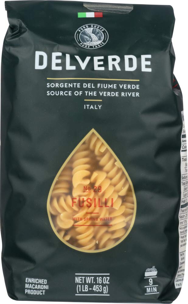 DELVERDE-Pasta;Fusilli,-16-OZ---------296