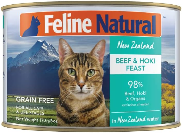 Feline-Natural-New-Zealand-Canned-Catfood-Wet-Food,-High-Meat,-Low-Carb,-&-Free-Food-Beef666