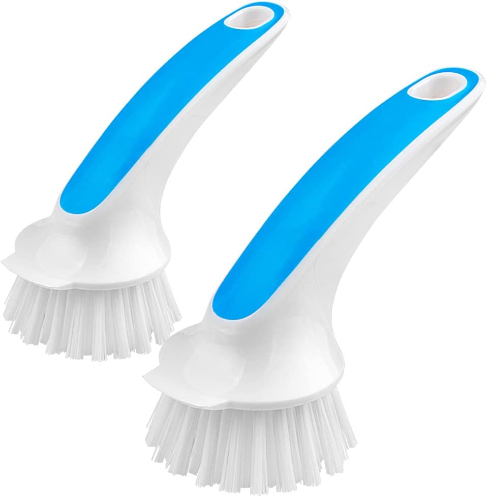 MR.SIGA-Pot-and-Pan-Cleaning-Brush,-Dish-Brush-for-Kitchen,-Blue,-Pack-191