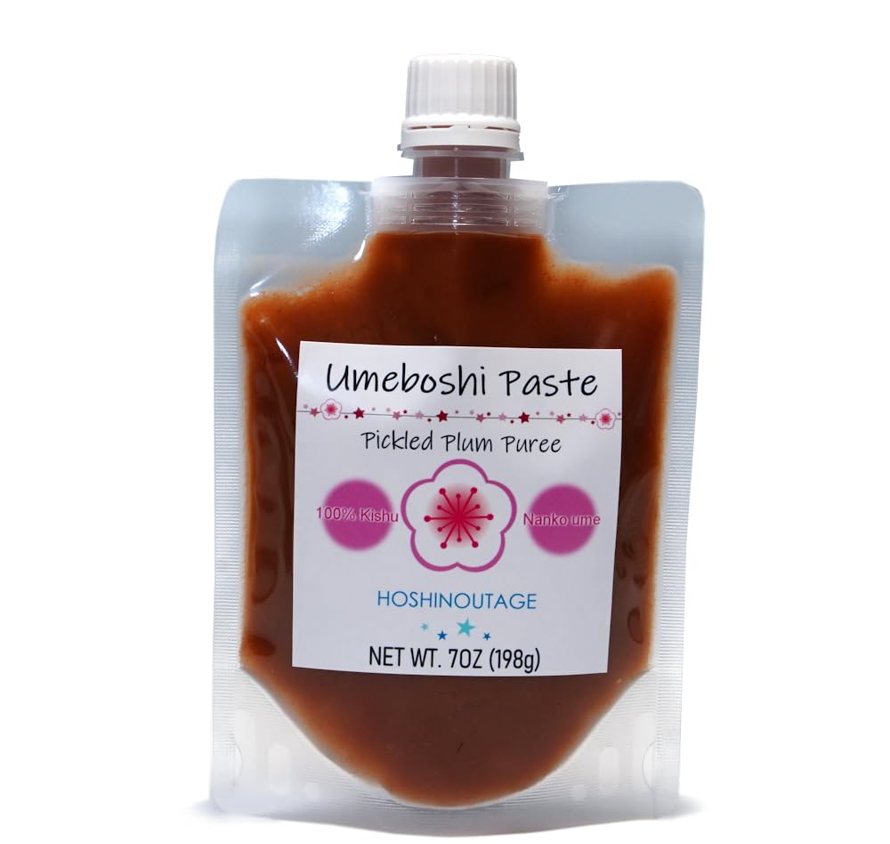 HOSHINOUTAGE-Umeboshi-Paste-7oz-(198g),-Japanese-Pickled-Plum-Puree-Made-with-1-71