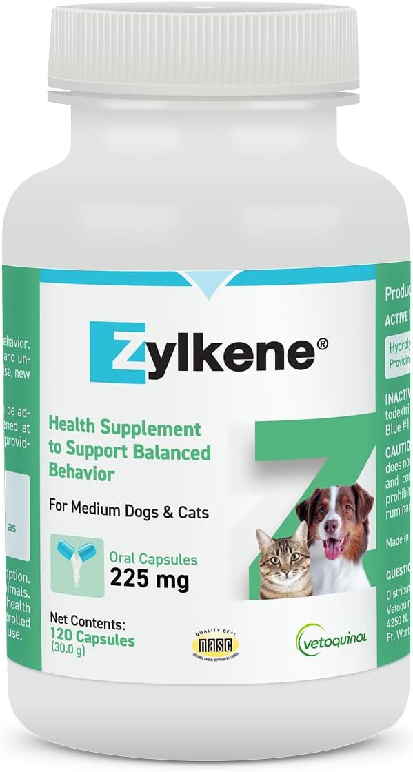 Vetoquinol-Zylkene---Calming-Oral-Support-for-Medium-Dogs-&-Large-Cats---792