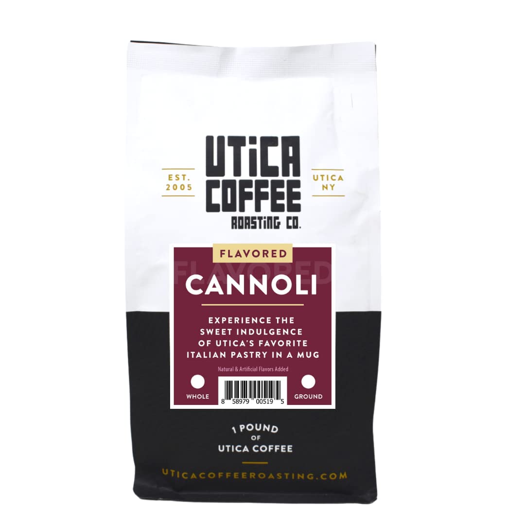 Utica-Coffee-Roasting-Co.-Cannoli-|-Specialty-Flavored-Medium-Roast-Ground-Coffee-|-578