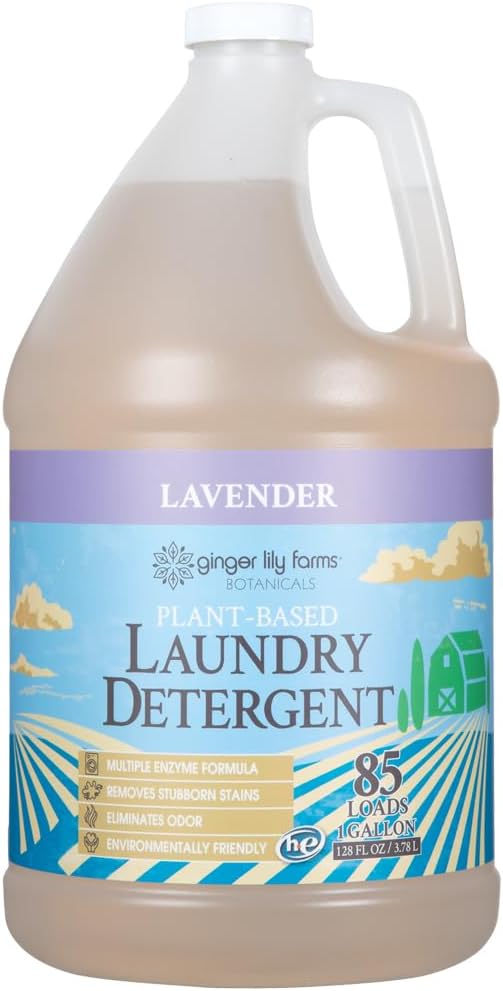 Ginger-Lily-Farms-Botanicals-Plant-Based-Liquid-Laundry-Detergent,-Lavender,-Concentrated-2405