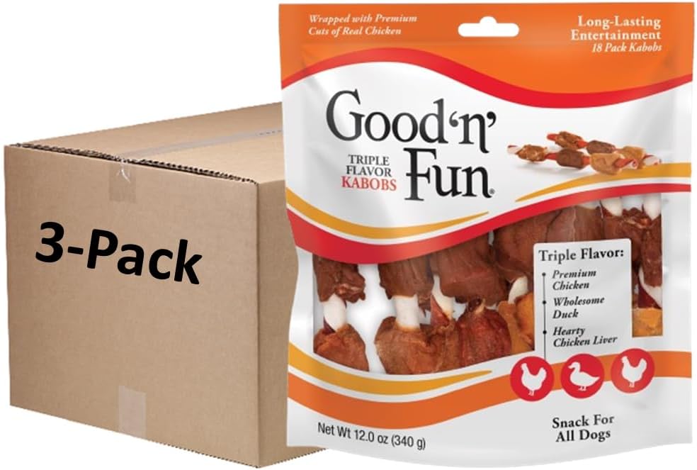 Good'n'Fun-Triple-Flavored-Rawhide-Kabobs-for-Dogs,-12-Oz-(3-Pack)--1574