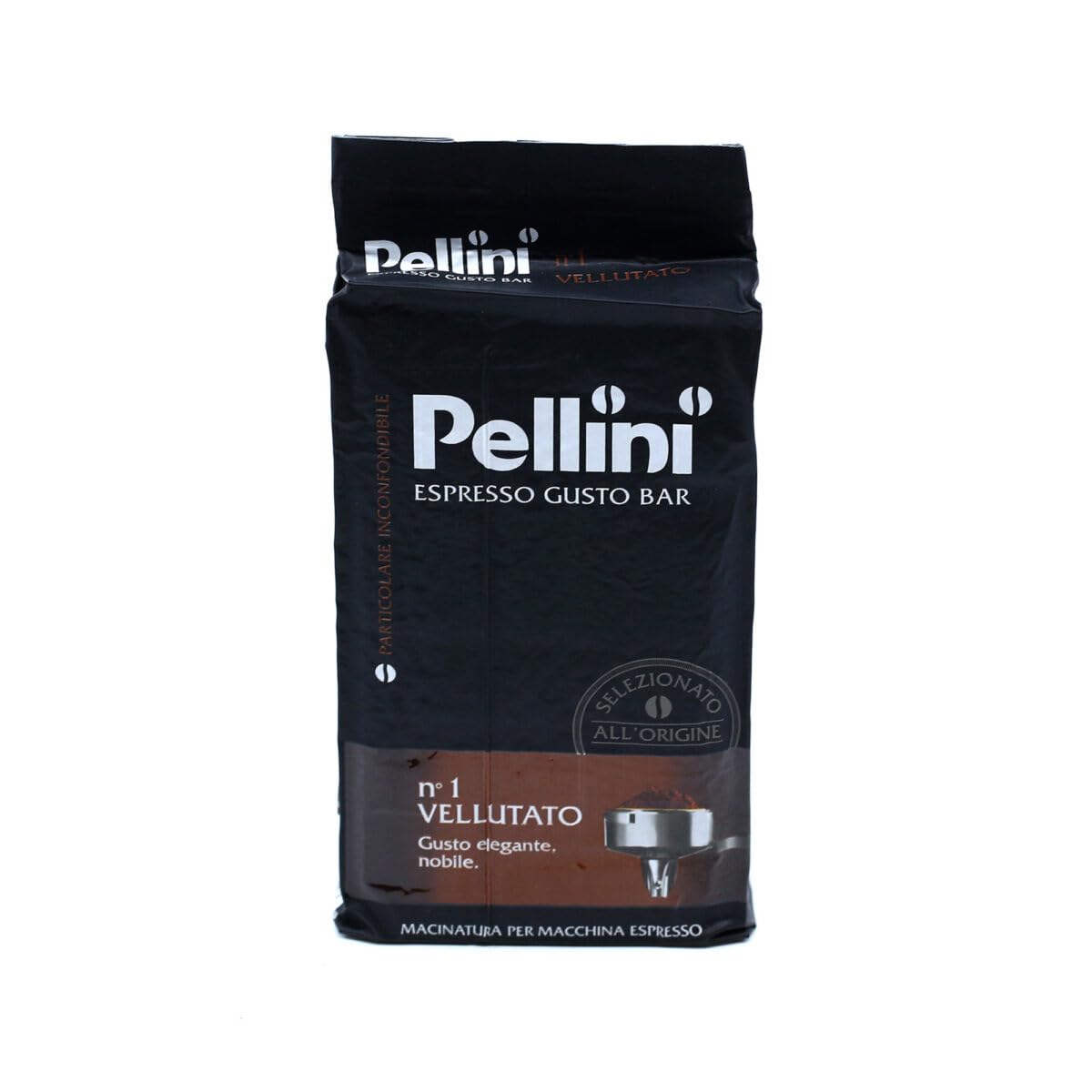 Pellini-Gusto-Bar-Vellutato-N.1,-Medium-Roast,-Arabica-and-Robusta,-Ground-Coffee,-250gr-677