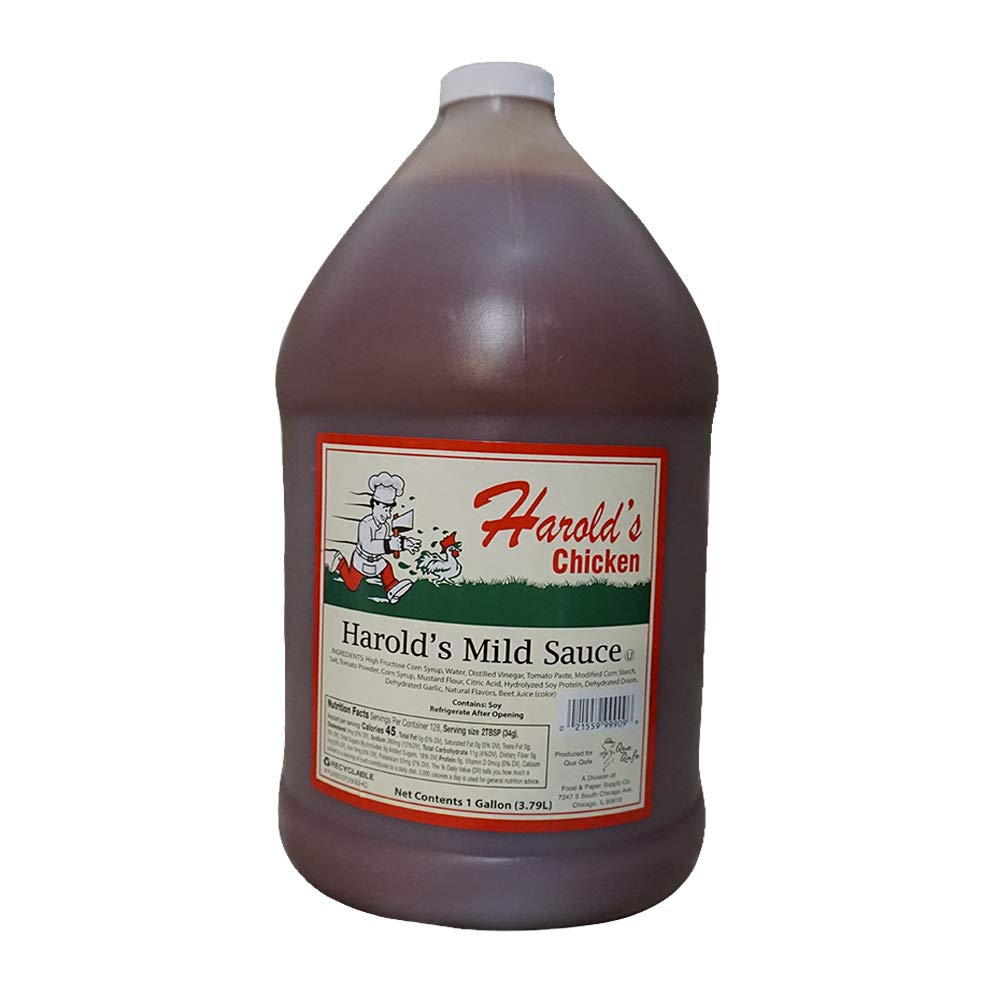 Harolds-Chicken-Mild-Sauce-1-Gallon-Bottle-Chicagos-Own-World-Famous---1133