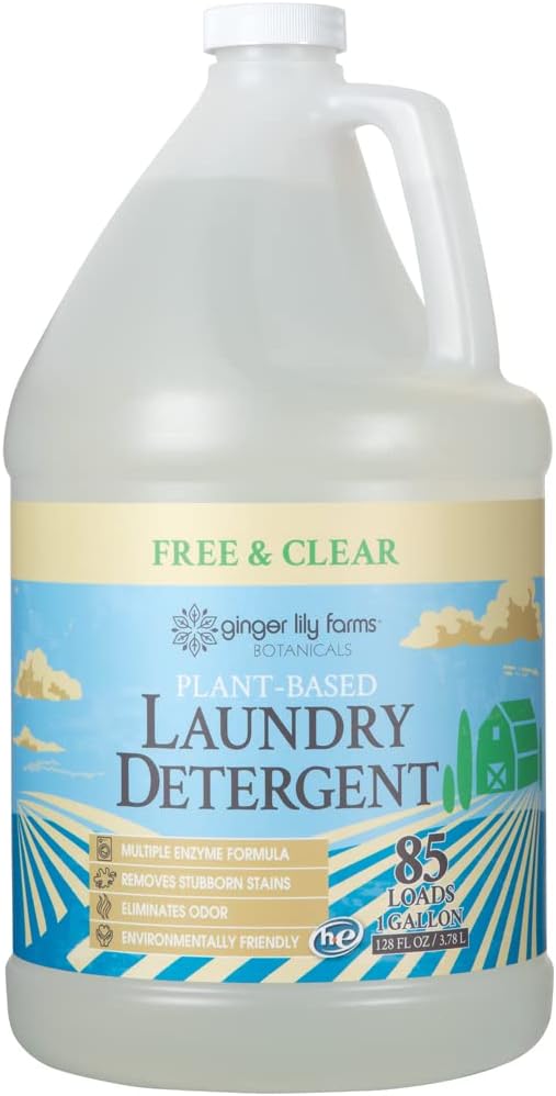 Ginger-Lily-Farms-Botanicals-Plant-Based-Liquid-Laundry-Detergent,-Free-&-Clear,-Concentrated-833