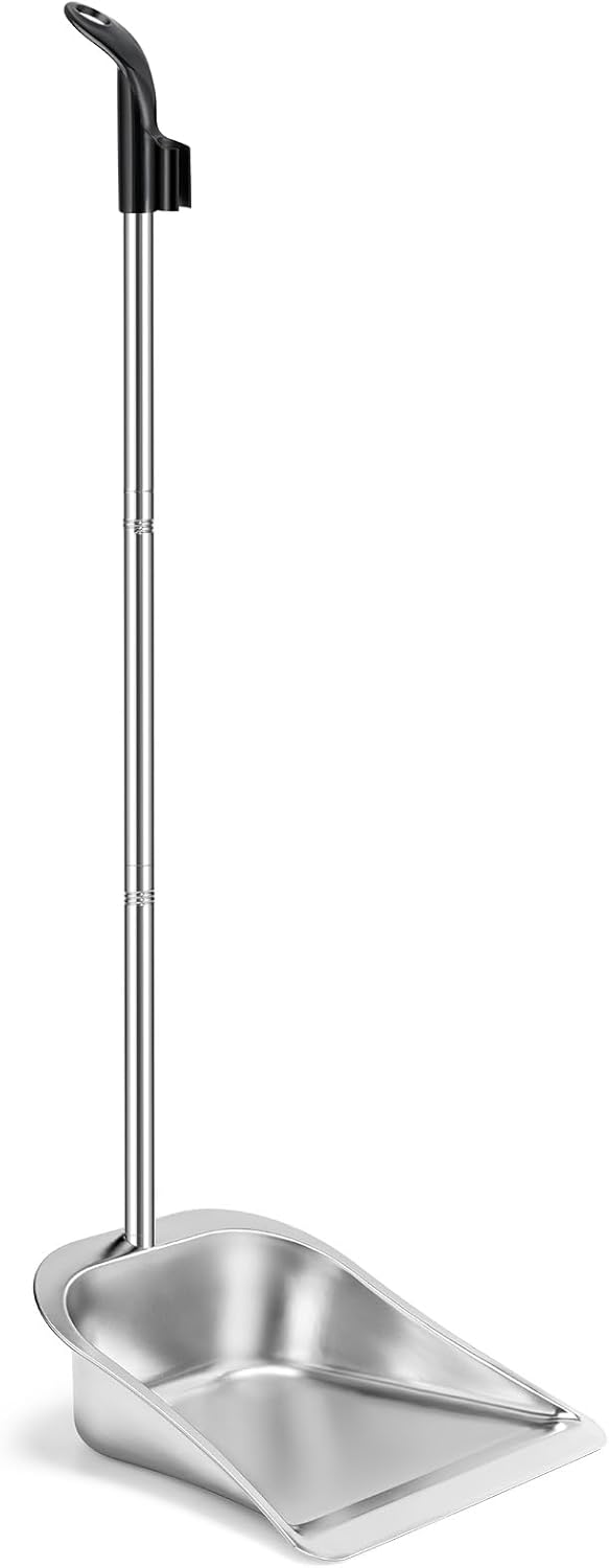 Yangbaga-Dust-Pans-with-Long-Handle---35”Heavy-Duty-Metal-3409