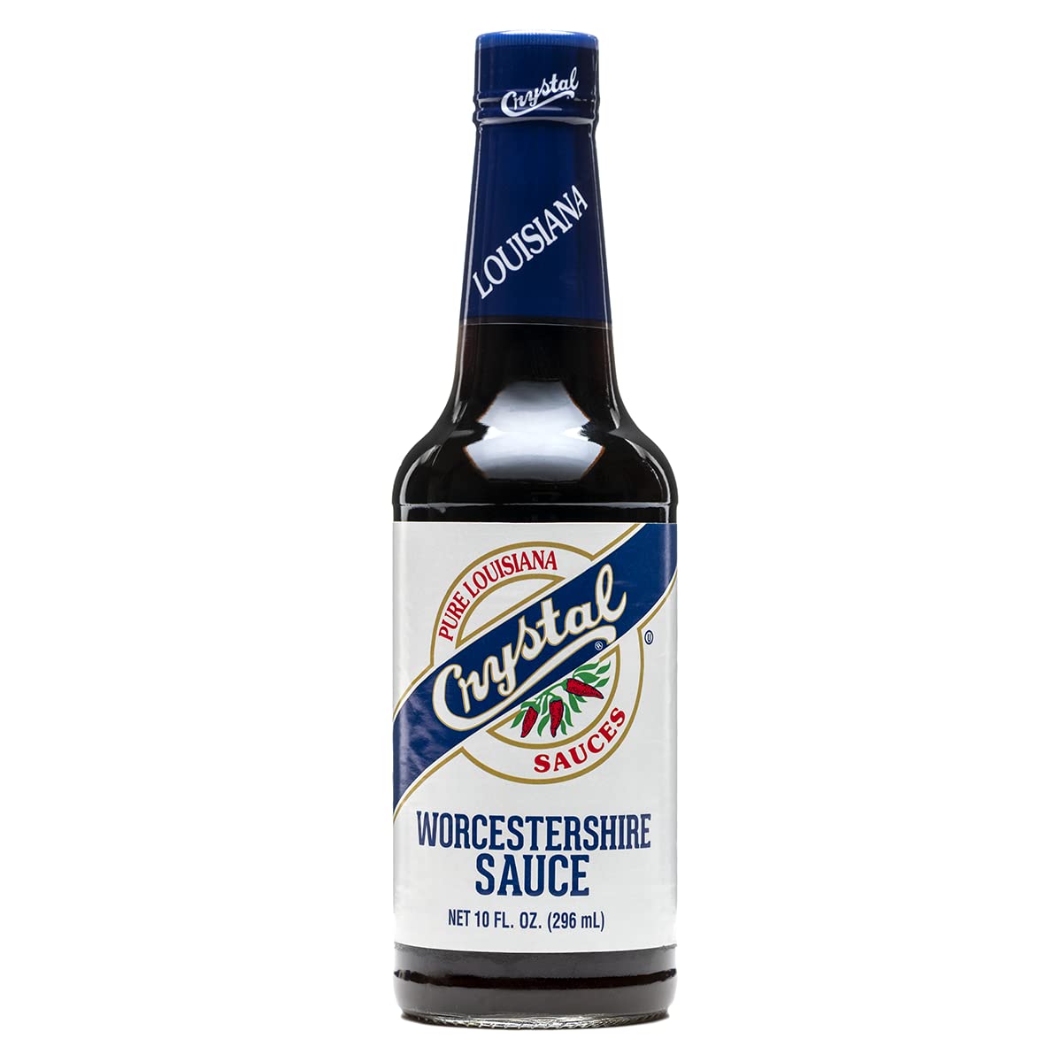 Crystal-Louisiana's-Worcestershire-Sauce,-10-Ounce,-Tangy-Seasoning-for-Snack-Mix,-Marinades,-1012