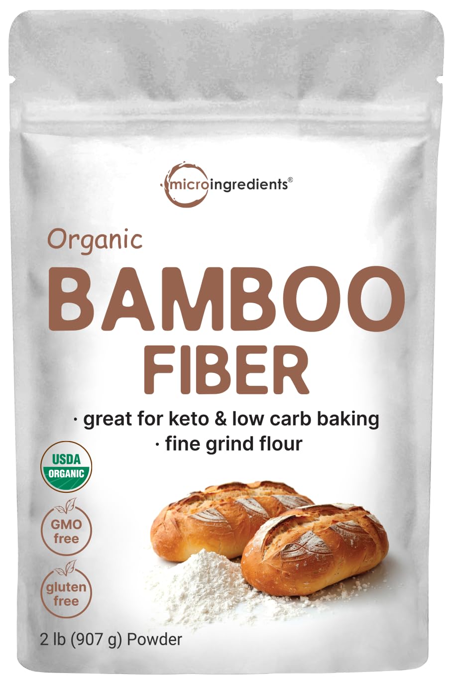 Organic-Bamboo-Fiber-Powder,-2lbs-|-Keto-4351