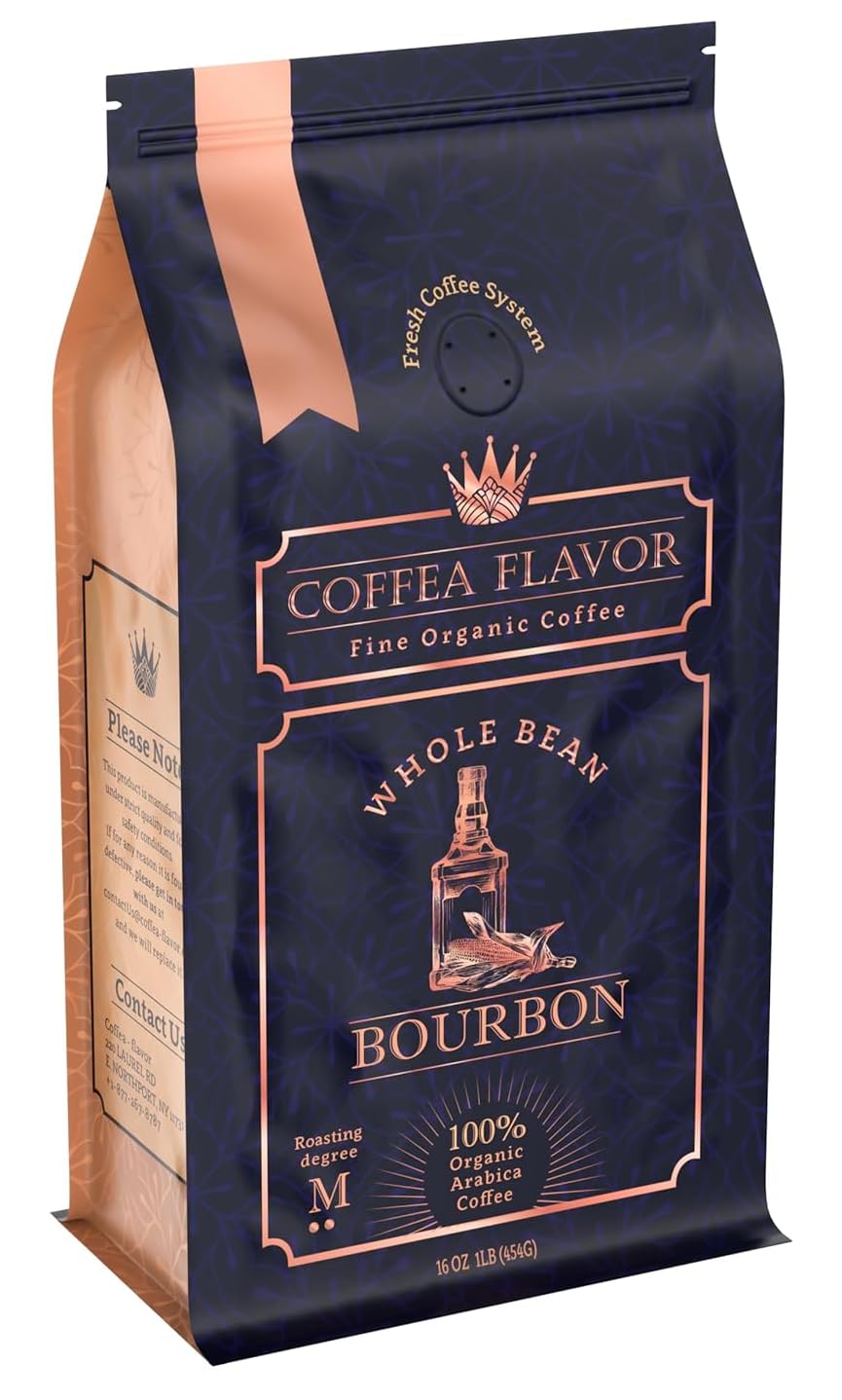 Bourbon-Flavored-Whole-Bean-Coffee-–-Organic-Medium-Roast-1-Arabica-–-Single-85