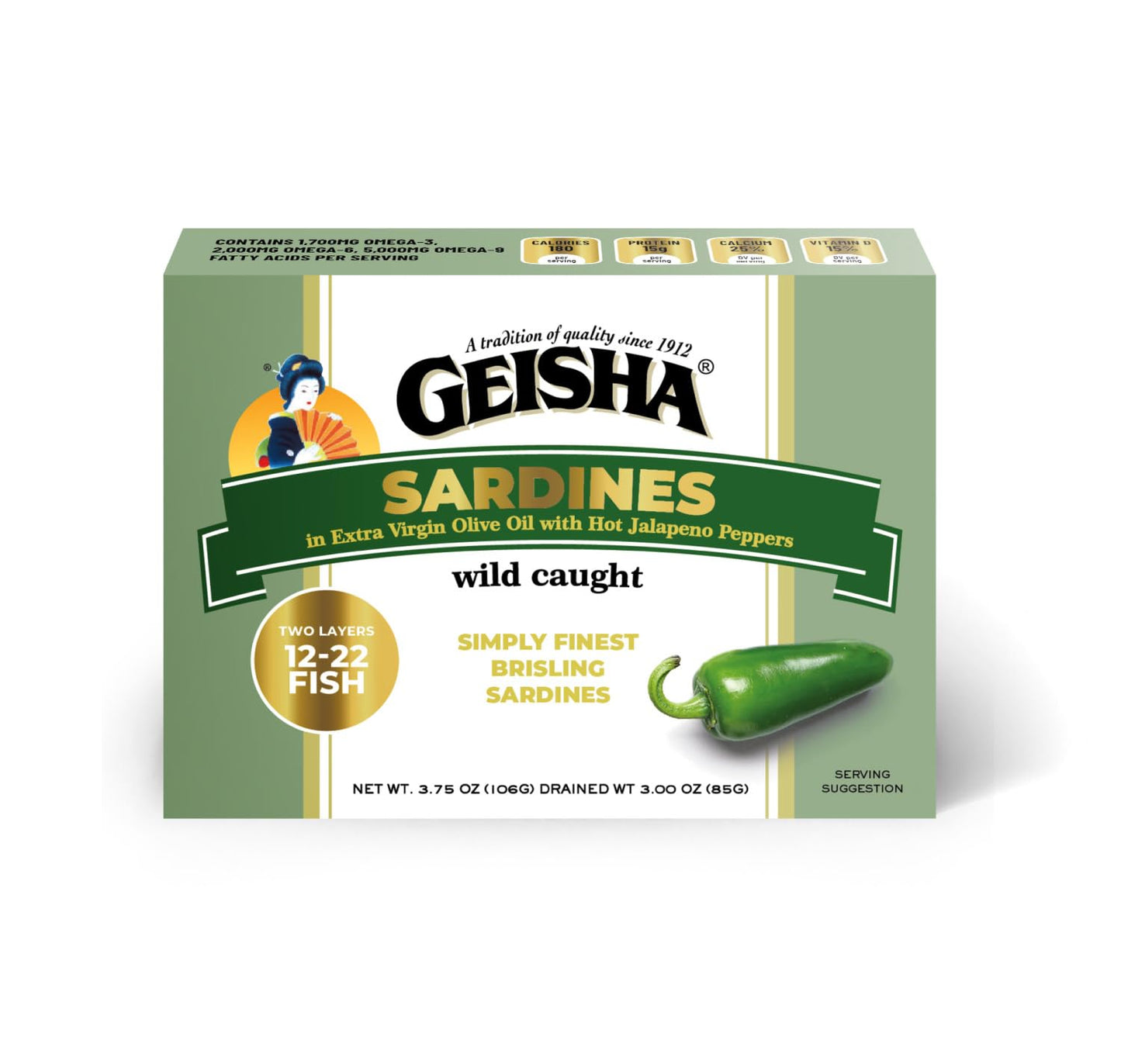 GEISHA-Sardinas-en-Aceite-de-Oliva-Virgen-Extra-con-Pimientos-Jalapeños-Calientes-Oz-338