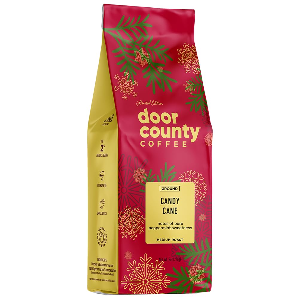 Door-County-Coffee-Holiday-Mezcla-de-temporada,-bolsa-de-8-oz--2206