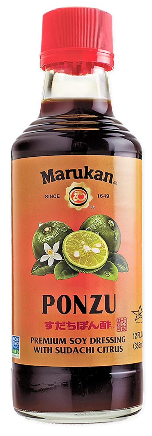 Marukan-Ponzu-Sudachi-Soy-Citrus-Dressing-(brown-label),-12-Ounce-Glass-Bottle-1843