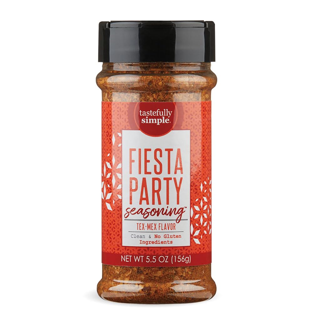 Tastefully-Simple-Fiesta-Party-Mexican-Seasoning-for-Tacos,-Fajitas,-Enchiladas,-Dips,-and-1640