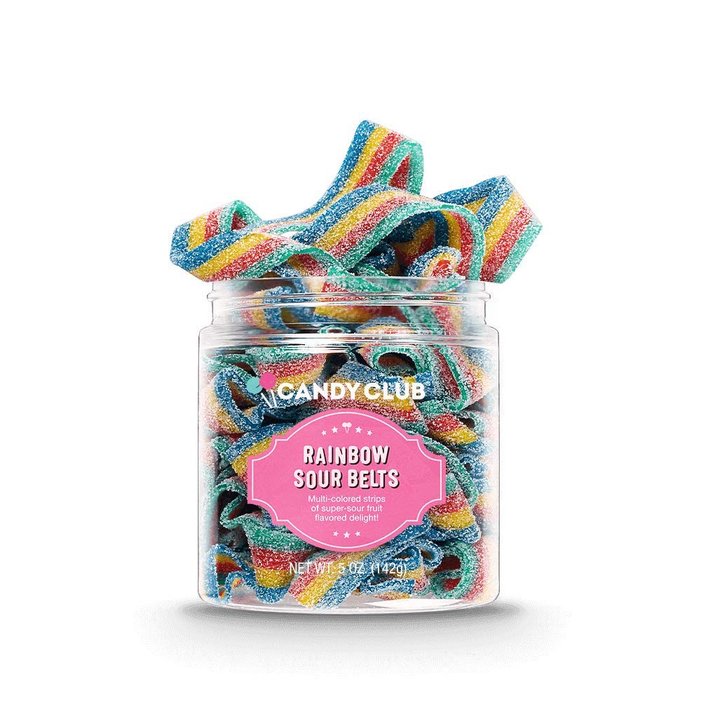 Candy-Club-Gourmet-Gummy-Rainbow-Sour-Belts,-Vegan,-609