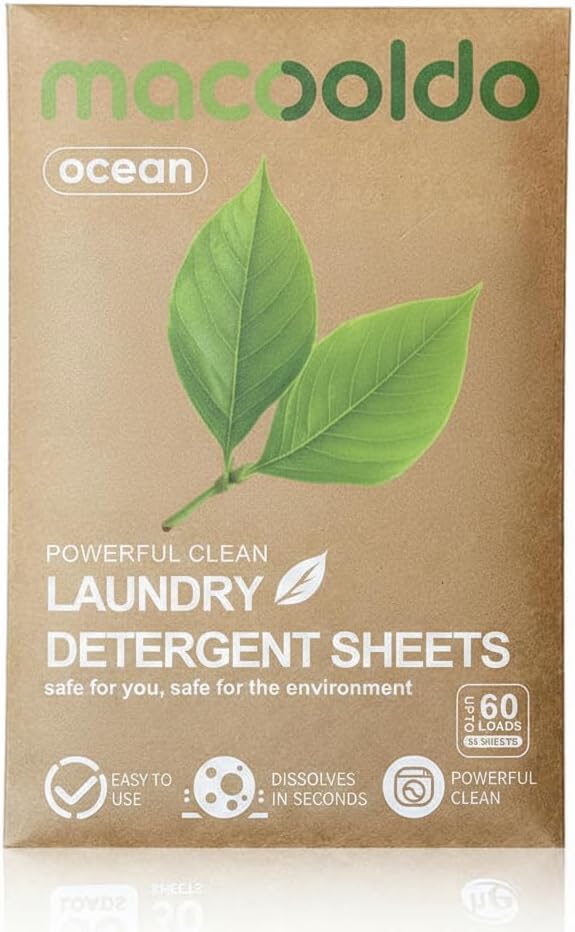 Travel-Laundry-Detergent-Sheets-Paper-Soap-60-Loads-for-handwashing-hats,-lingerie,-112