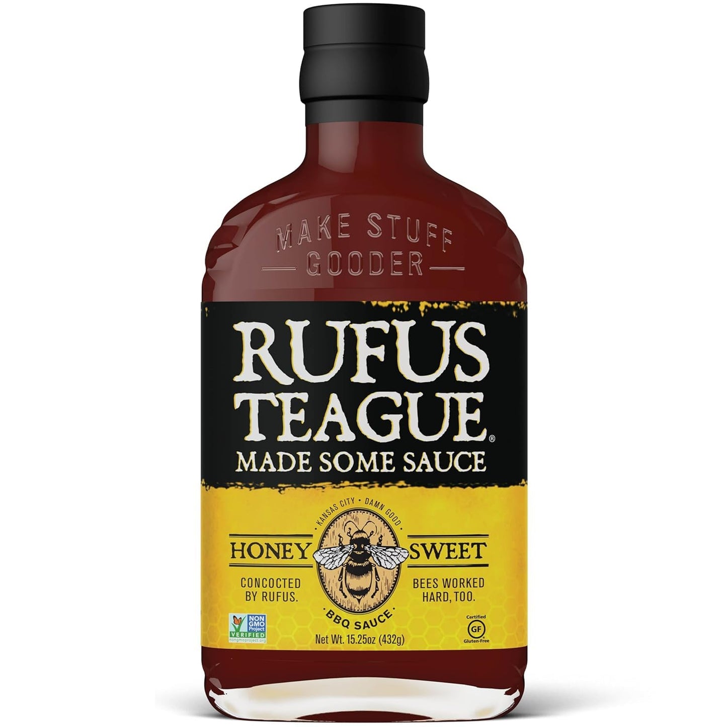 Rufus-Teague-Honey-Sweet-BBQ-Sauce,-1-Pack,-Premium-Barbecue-Sauces-with-1776