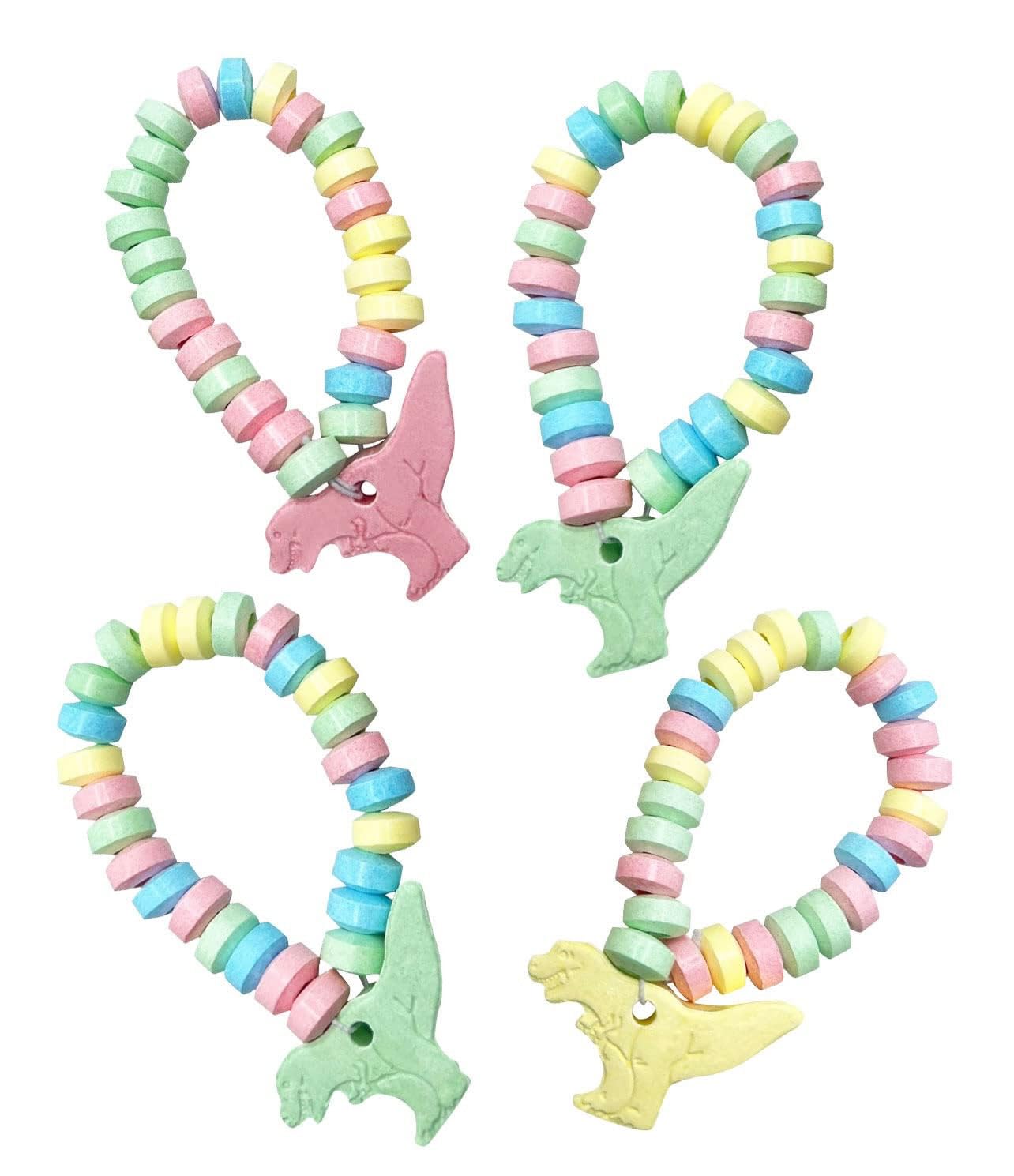 Dinosaur-Candy-Bracelets---Individually-Wrapped-Bulk-(24-1815