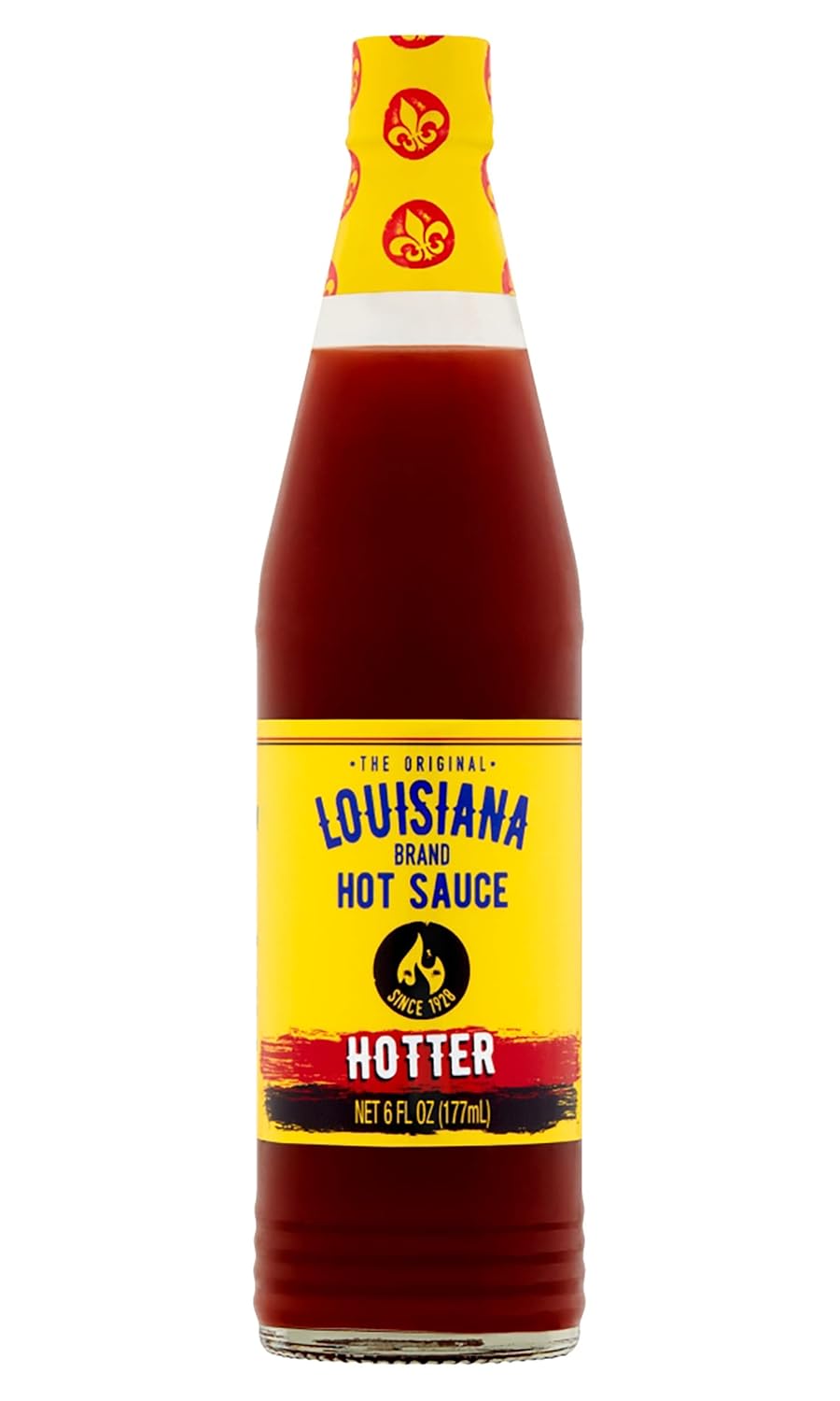 Louisiana-Brand-Hot-Sauce,-Hotter-Hot-Sauce-(6-Fl-Oz-(Pack-of-901