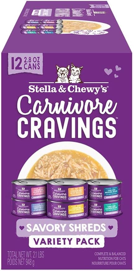 Stella-&-Chewy’s-Carnivore-Cravings-Savory-Shreds-Canned-Wet-Cat-Food-Pack-(2.8-Cans,1678