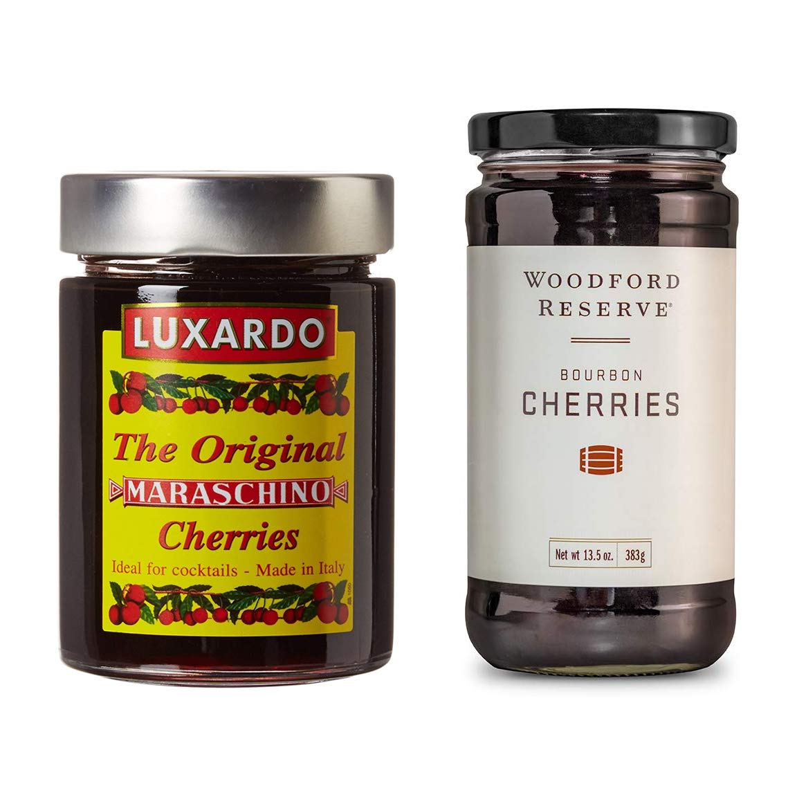 Luxardo-Maraschino-(400g)-&-Woodford-Reserve-(383g)-Bourbon-Gourmet-Cherries-------142
