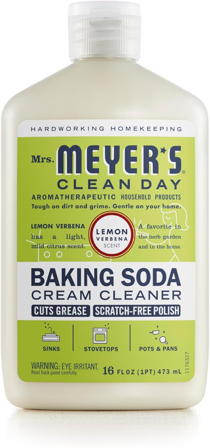 MRS.-MEYER'S-CLEAN-DAY-Baking-Soda-Cream-Cleaner,-Cuts-Grease,-Scratch-Free-Polish,-Lemon-Verbena,-16-1687