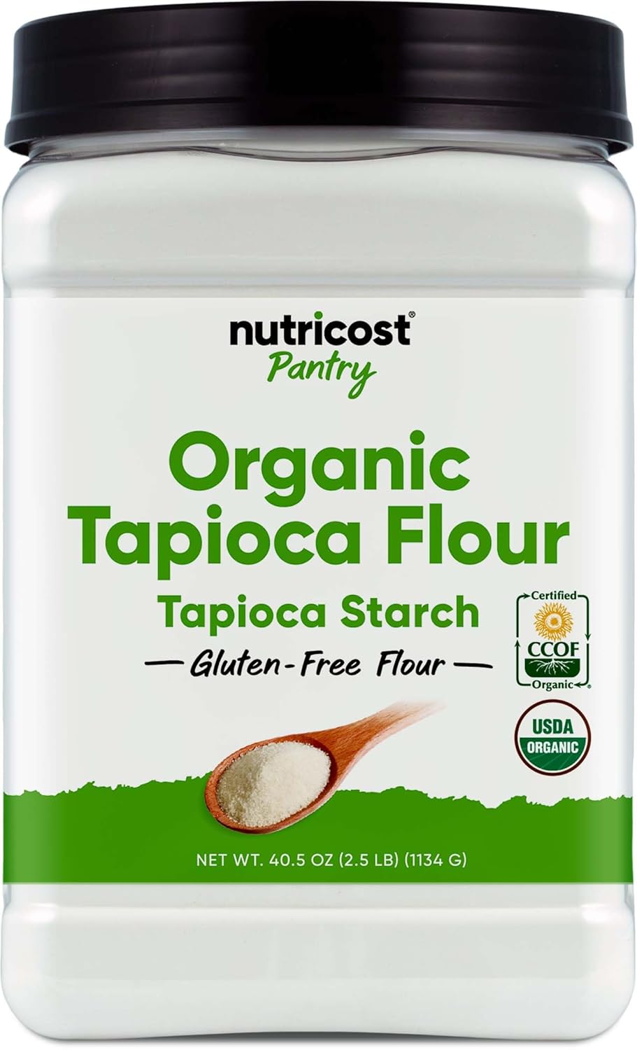 Nutricost-Harina-de-tapioca-orgánica-(2.5-libras),-sin-gluten,-OMG-444
