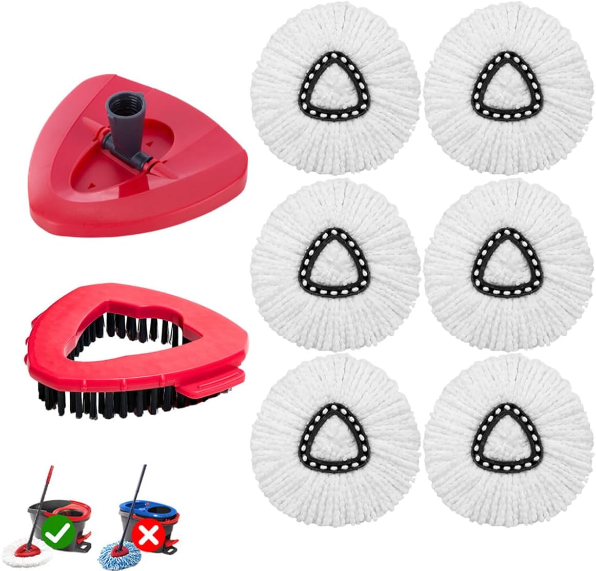 8-Pack-Reusable-Mop-Head-Replacement-for-O-Cedar-Easywring-1-Tank-4729