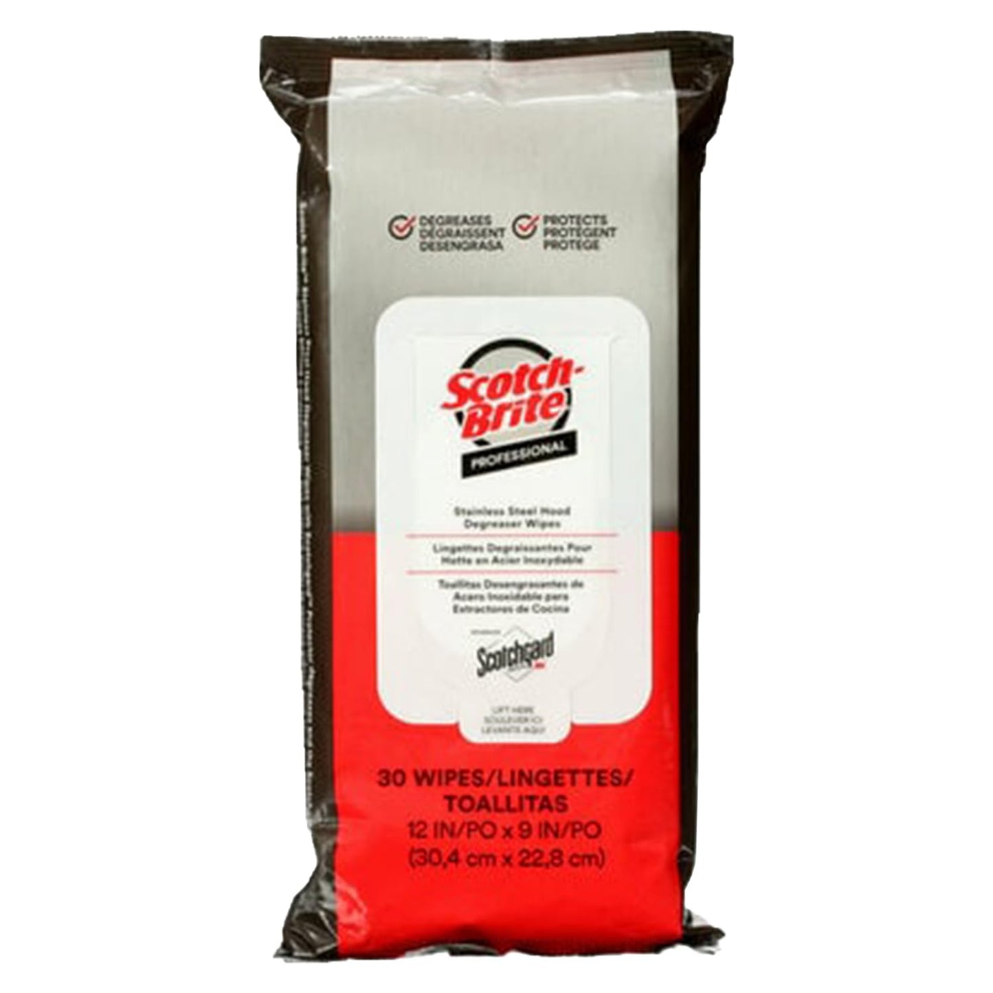 Scotch-Brite-Stainless-Steel-Hood-Degreaser-Wipes-with-Scotchgard-Protector,-Appliances,-520