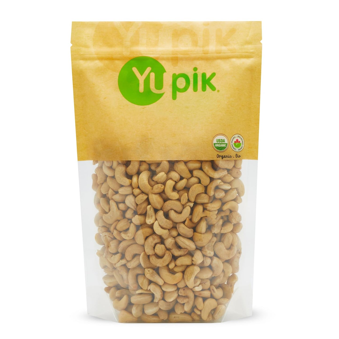 Yupik-Organic-Raw-Cashews,-2.2-lb-(35.2-oz),-Kosher,-Gluten-Free,-Non-GMO,--Vegan,-Whole-Nuts,-Unroasted,-2017