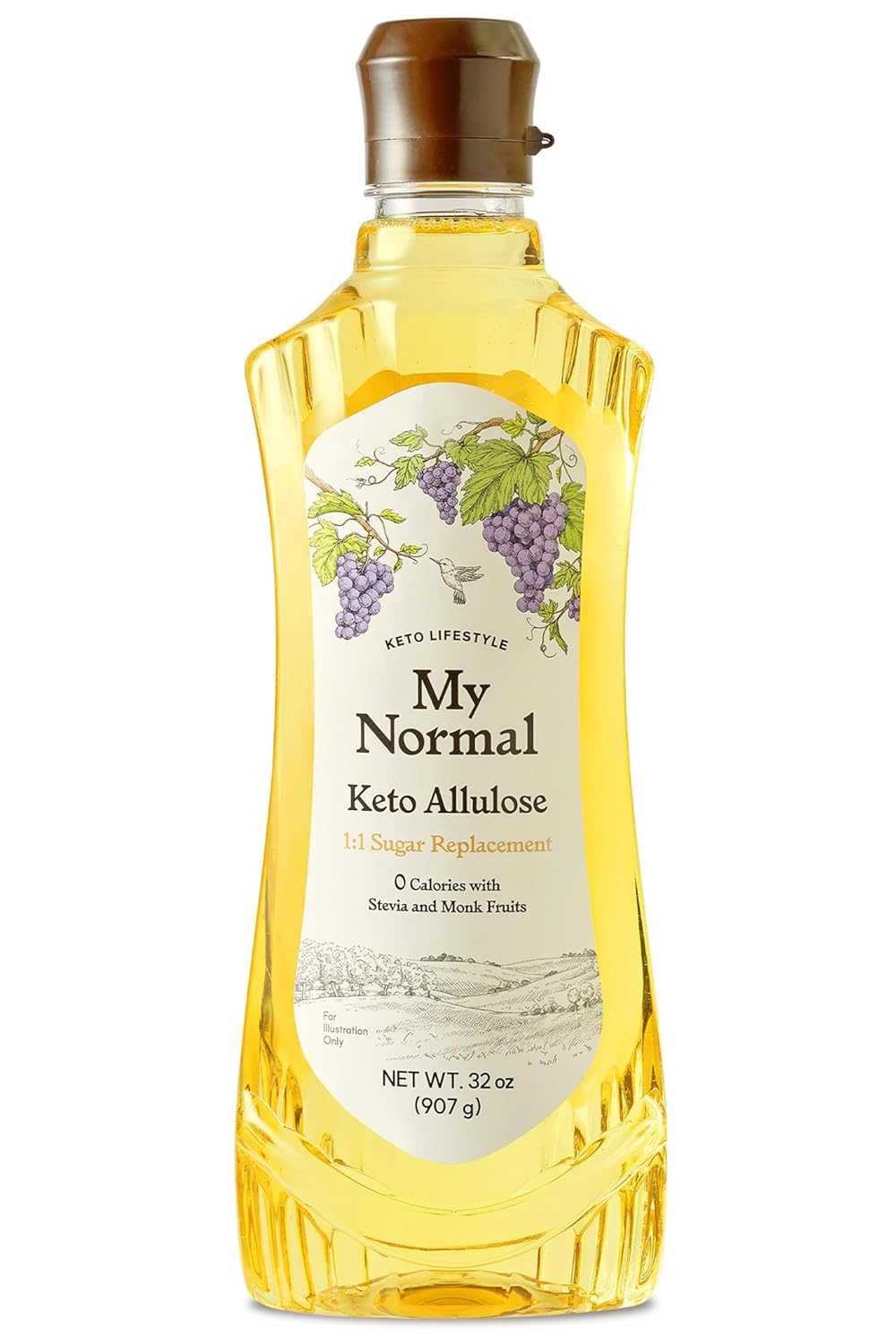 My-Normal-Keto-Allulose-Large-Size,-Allulose-99.52%,-Monk-Fruit,-Stevia-Blend-Syrup,-Calorie-2264