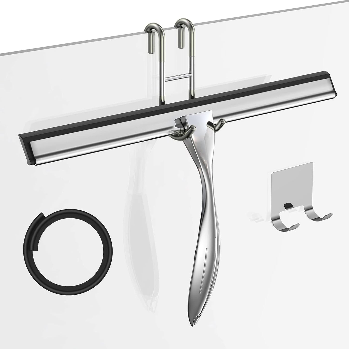 14-Inches-Stainless-Steel-Shower-Squeegee-Set,-Include-Shower-Door-Hook,-1488