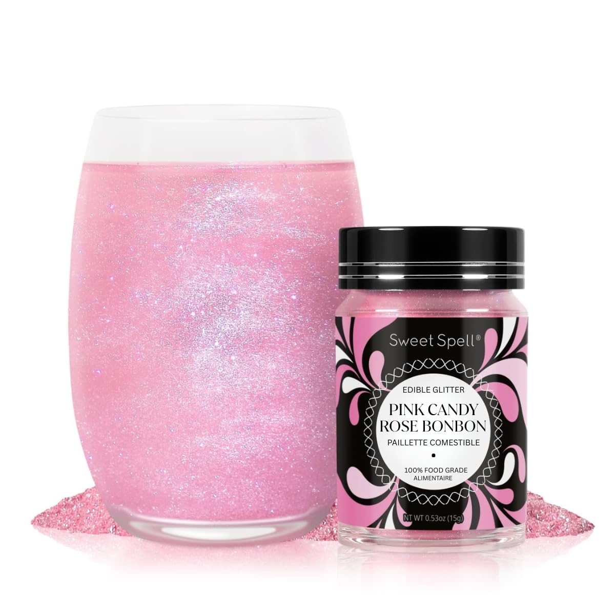 Sweet-Spell-Edible-Glitter-(15g)---Shimmer-Sparkles-for-Drinks,-Cakes,-Cocktails-1-&-918