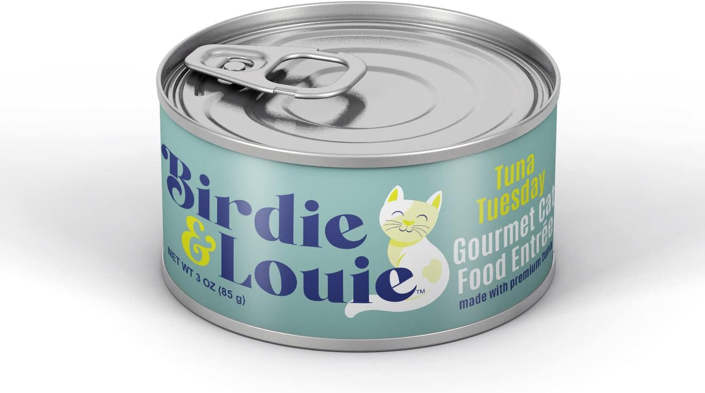 Birdie-&-Louie-Tuna-Tuesday-Wet-Cat-Food-Gourmet-Entrees,-Flakes-Broth,-Oz-Cans)70