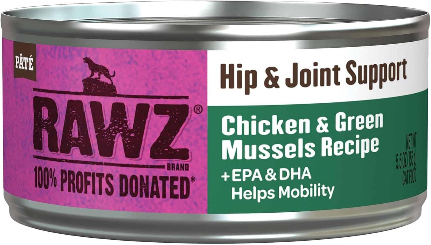 Rawz-Hip-&-Joint-Support-Chicken-&-Green-Mussels-Wet-Canned-Food-EPA-DHA113