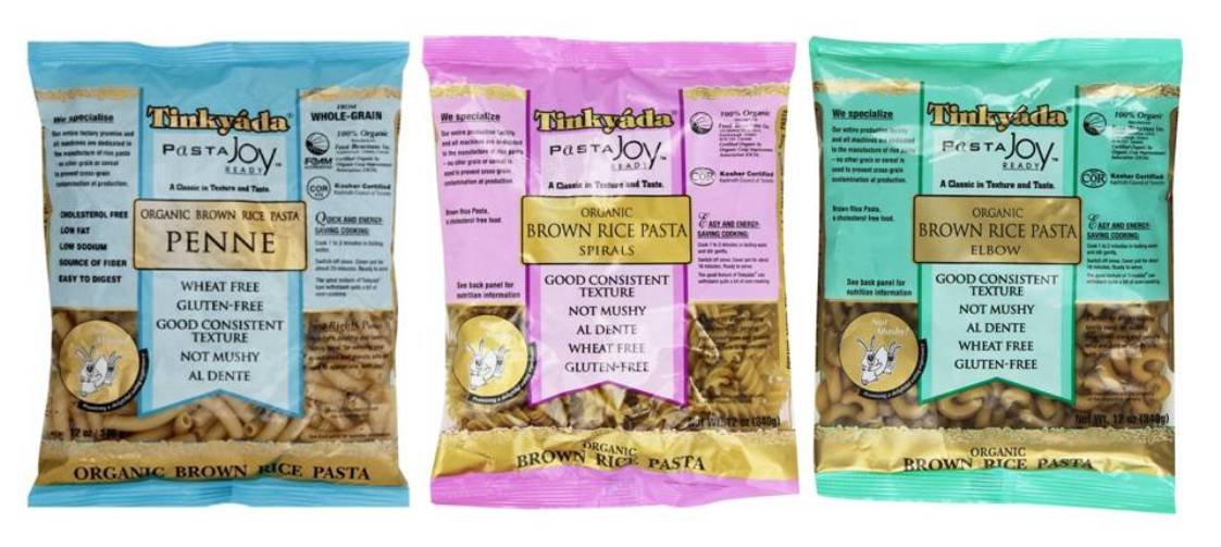 Tinkyada-Organic-Gluten-Free-Brown-Rice-Pasta-3-Shape-Variety-Elbow,-850