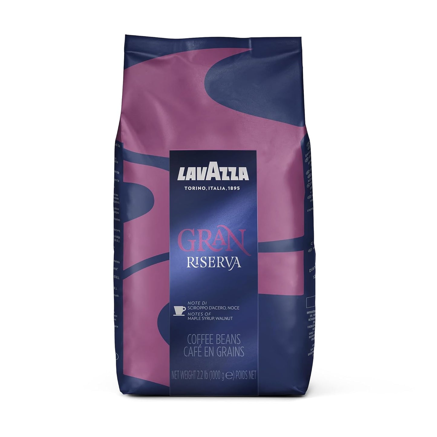 Lavazza-Gran-Riserva---Mezcla-de-café-en-grano-entero,-tostado-oscuro,3285