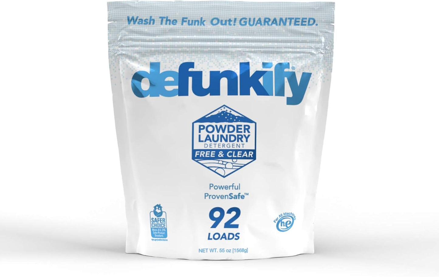 Laundry-Detergent-Powder,-92-Load/55oz.-'Free-&-Clear'-Powder-Laundry-3783