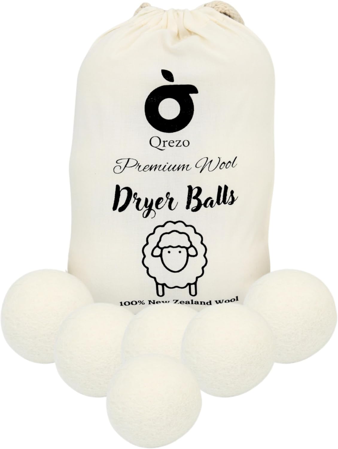 Wool-Dryer-Balls-6-Pack---Premium-Natural-Fabric-Softener,-Reusable,-622