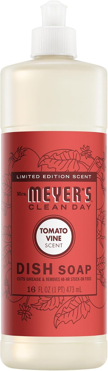 MRS.-MEYER'S-CLEAN-DAY-Liquid-Dish-Soap,-Tomato-Vine-Scent,-16-Ounce-254