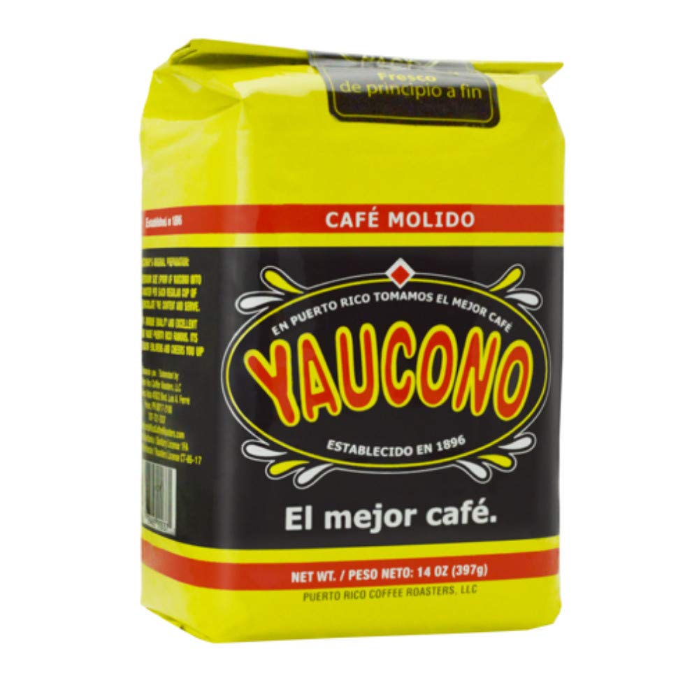 Yaucono-Ground-Coffee-Bagged,-Arabica-Medium-Roast,-14-Ounce-(Pack-of-1)---1194