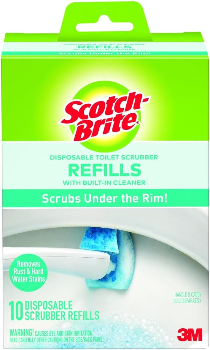 Scotch-Brite-Disposable-Toilet-Scrubber-Refills,-Removes-Rust-&-Hard-Water-Stains,-10-Disposable-Refills-Blue-1484