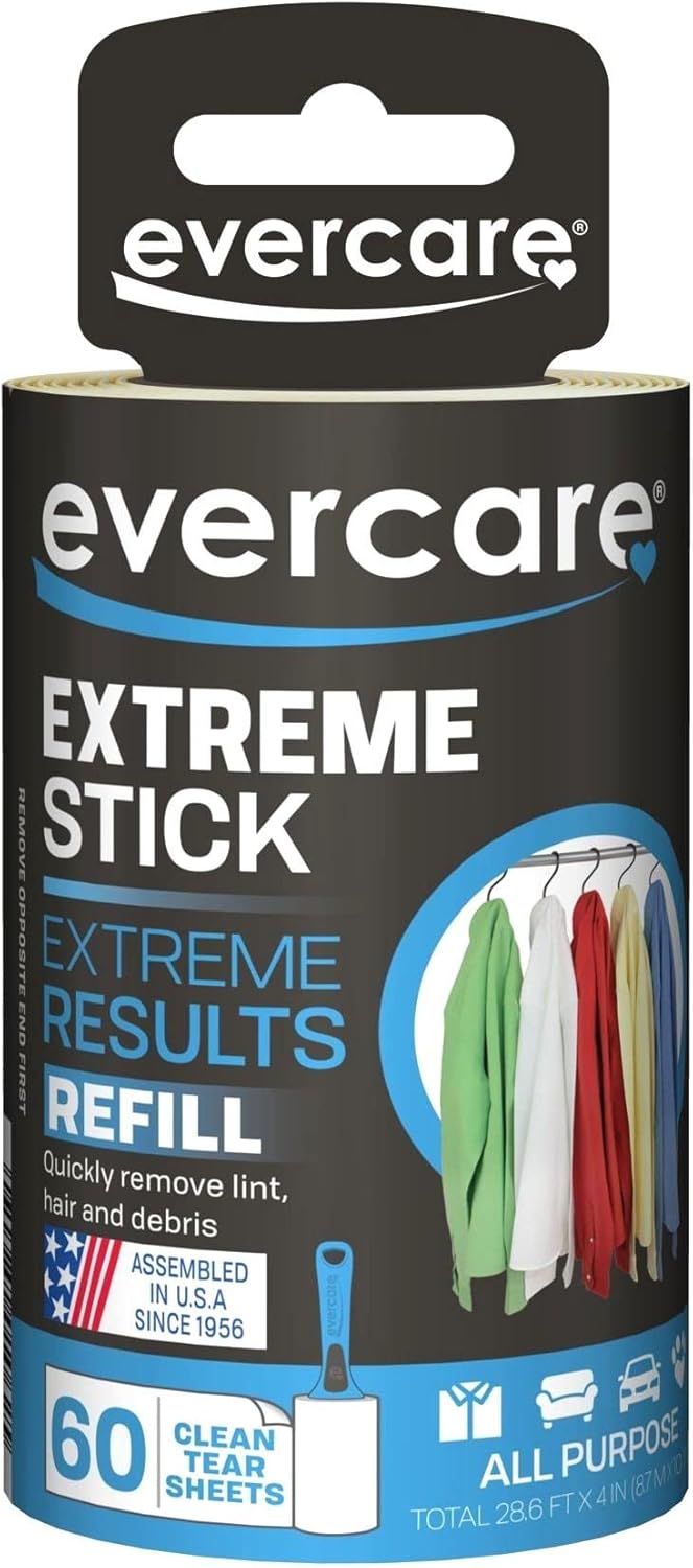 Evercare-Lint-Roller-Refill-Picks-Up-Lint,-Dust,-Dandruff-60-388