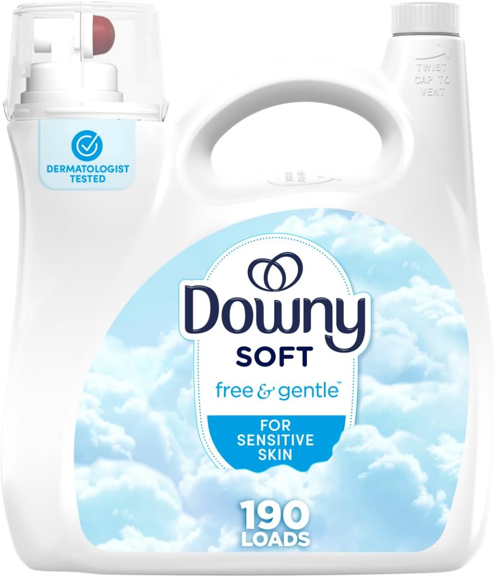 Downy-Free-&-Gentle-Fabric-Softener,-Fabric-Conditioner,-Hypoallergenic,-190-4126