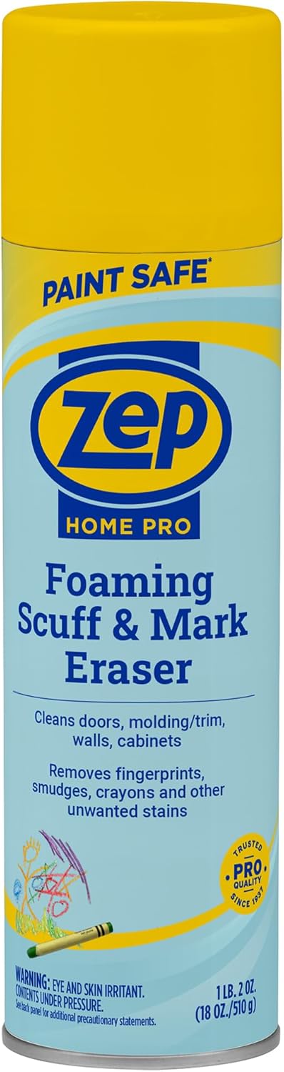 Zep-Home-Pro-Foaming-Scuff-&-Mark-Eraser,-Paint-Safe-Surface-Cleaner,-18-oz,-for-1522